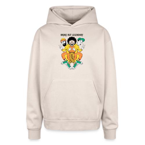 Legendary Broke Crew Retro - Oversized Hooded Sweatshirt