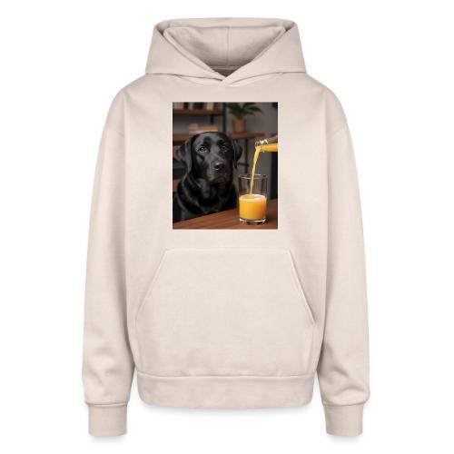 Golden Retriever Chill Juice Vibes - Oversized Hooded Sweatshirt