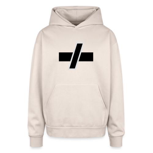 CANCEL OUT NEGATIVITY NO SPACE FOR STATIC - Oversized Hooded Sweatshirt
