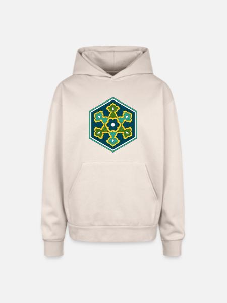 Ottoman Turkish - Oversized Hooded Sweatshirt - Sand