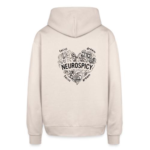 Neurospicy Mind - Oversized Hooded Sweatshirt