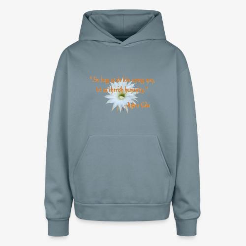 Humanity - Oversized Hooded Sweatshirt