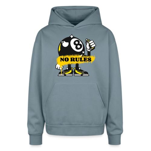 No Rules 8 Ball - Oversized Hooded Sweatshirt