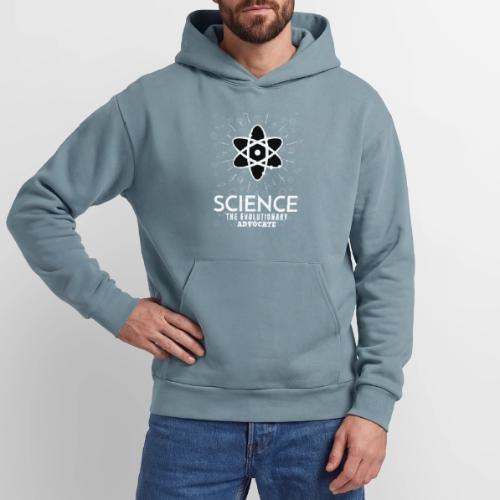 Science The Evolutionary Advocate White Design - Oversized Hooded Sweatshirt