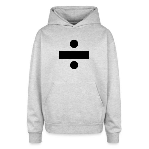 DIVIDE CUT THROUGH THE NOISE - Oversized Hooded Sweatshirt
