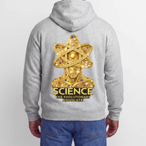 Science the Evolutionary Advocate - Oversized Hooded Sweatshirt
