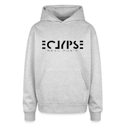 Eclypse Black Logo - Oversized Hooded Sweatshirt