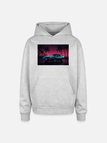 New collection - Oversized Hooded Sweatshirt - heather grey