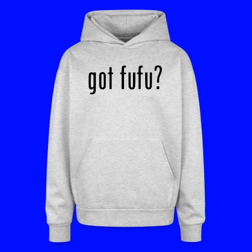 gotfufu-black - Oversized Hooded Sweatshirt