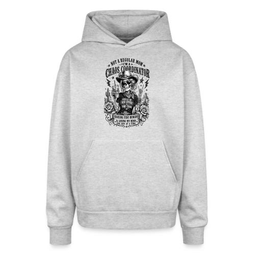 Chaos Coordinator Mom Skeleton Cowgirl - Oversized Hooded Sweatshirt