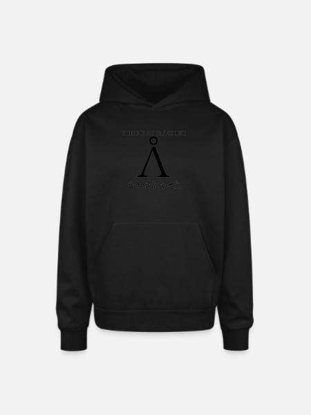 Stargate SG1 - There Is No Place Like Earth - Oversized Hooded Sweatshirt - black