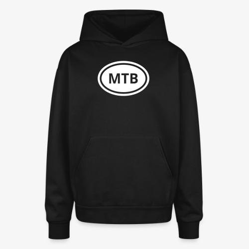MTB Oval Logo - Oversized Hooded Sweatshirt