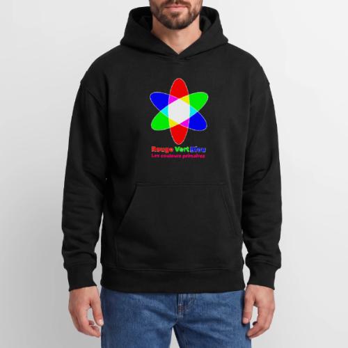 RGB Primary Colors - Oversized Hooded Sweatshirt