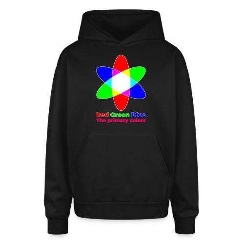 Primary colors: RGB Origins - Oversized Hooded Sweatshirt