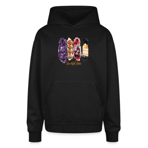 Spooky Cute Halloween Treats Art - Oversized Hooded Sweatshirt