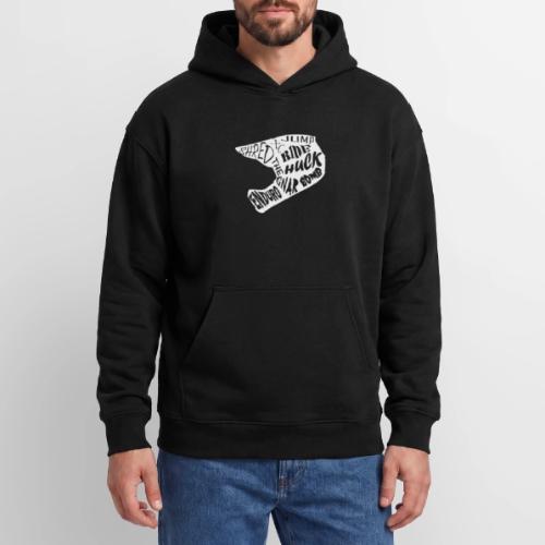 MTB Slang Helmet - Oversized Hooded Sweatshirt