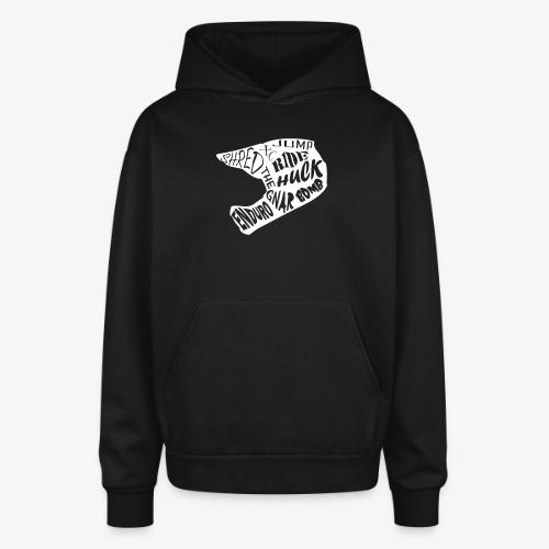 MTB Slang Helmet - Oversized Hooded Sweatshirt