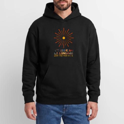 Speed of light - Oversized Hooded Sweatshirt