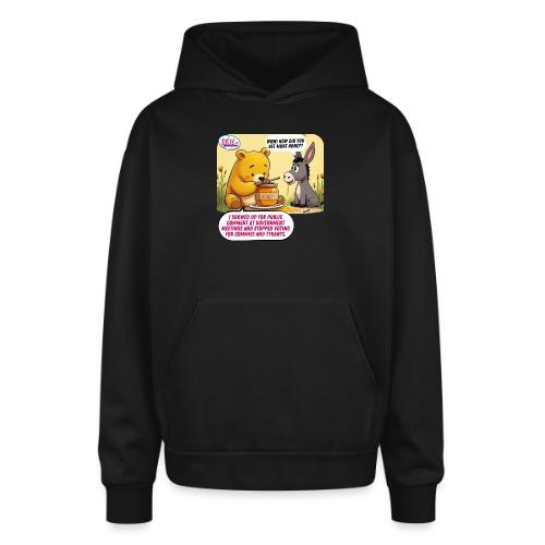 Honey Bear - Fire Tyrants - Oversized Hooded Sweatshirt