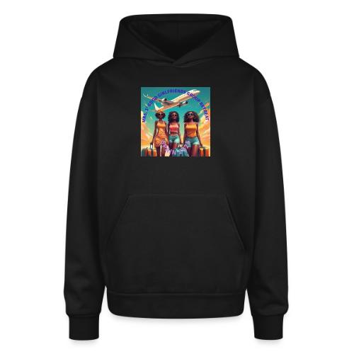 Mrs. S' Good Girlfriends Group Retreat - Oversized Hooded Sweatshirt
