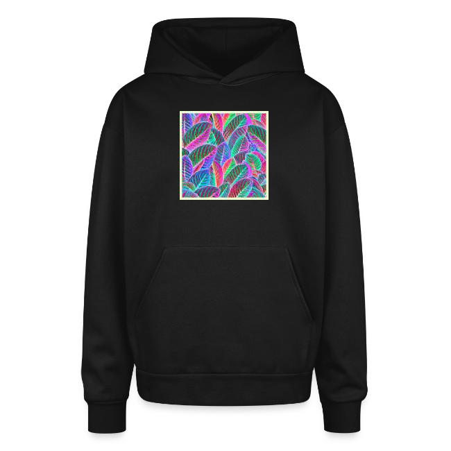 Vivid Leaf Pattern Design