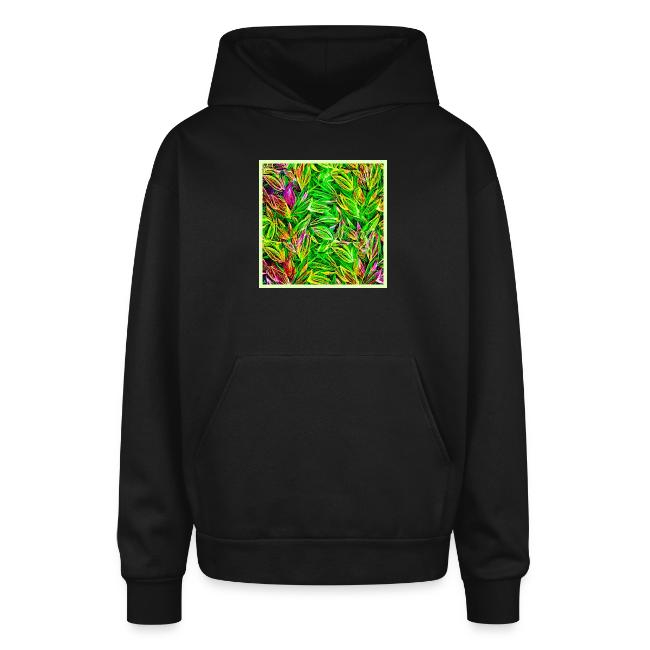 Textured Leaf Garden Art