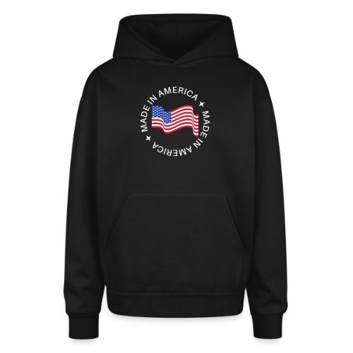 Made in America - Oversized Hooded Sweatshirt