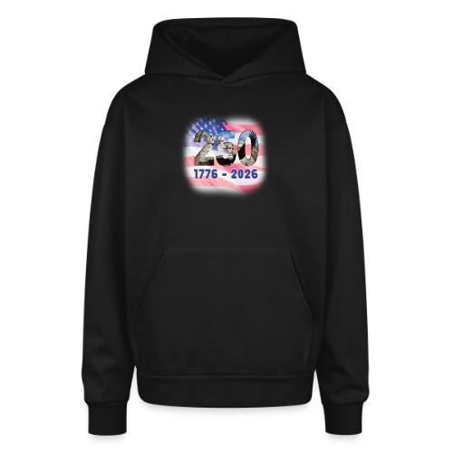 1776 - 2026 | 250 Years USA - Oversized Hooded Sweatshirt