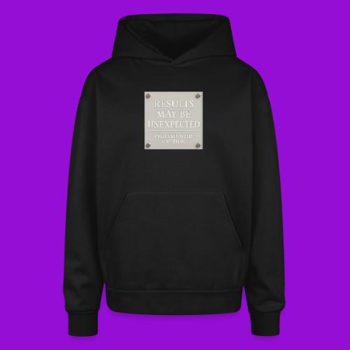 Results - White - Oversized Hooded Sweatshirt