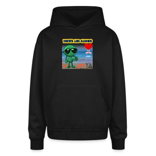 Smoon City_Turks and Caicos - Oversized Hooded Sweatshirt