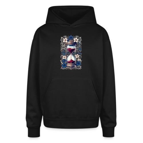 Our Moments Defy Time Hourglass Gifts T-Shirt - Oversized Hooded Sweatshirt