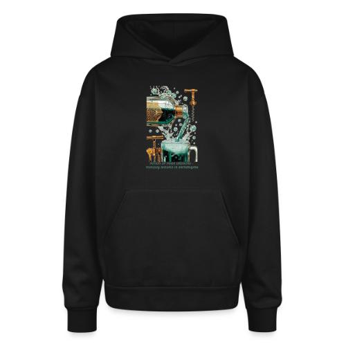 Potion of Poor Decisions Bottle Graphic Tee - Oversized Hooded Sweatshirt