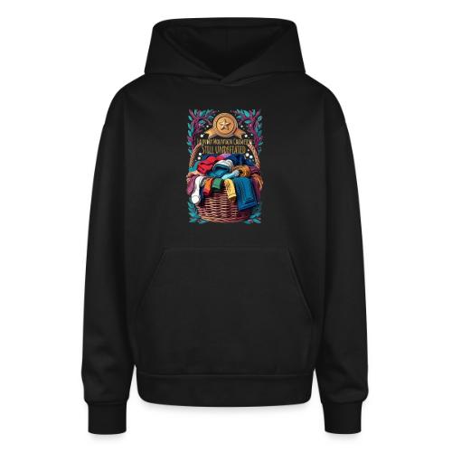 Laundry Mountain Champion Tee | Still Undefeated - Oversized Hooded Sweatshirt