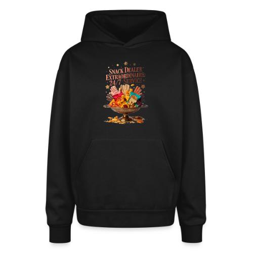 Snack Dealer Extraordinaire Tee, Mum Gift - Oversized Hooded Sweatshirt