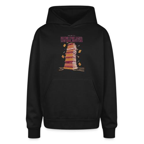 Bedtime Story Legend T Shirt - Oversized Hooded Sweatshirt