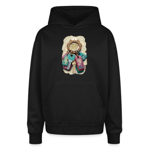 Minivan Commander T Shirt, Chauffeur of Chaos Mug - Oversized Hooded Sweatshirt