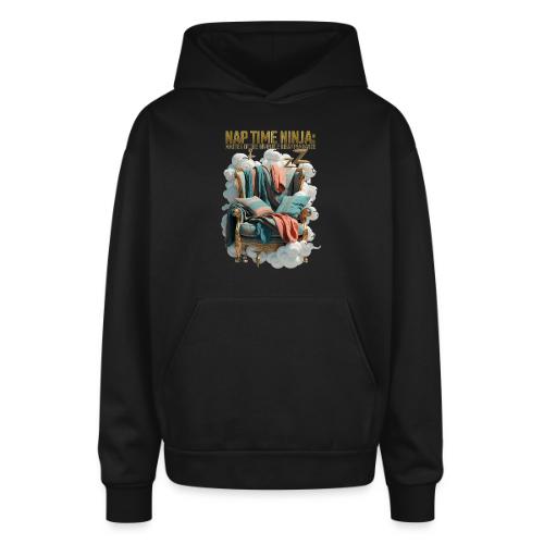 Nap Time Ninja T Shirt - Oversized Hooded Sweatshirt