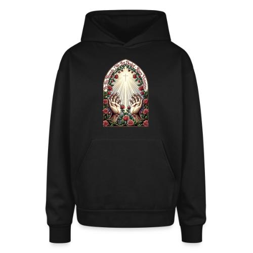 Easter By His Wounds Healed T Shirt, Renewal Gift - Oversized Hooded Sweatshirt