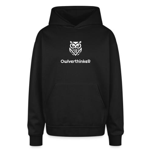 OwlverthinkeR - Oversized Hooded Sweatshirt