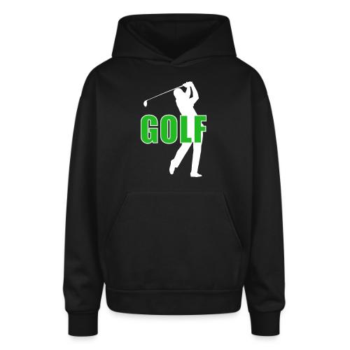 Golf: Classic Golf Motion - Oversized Hooded Sweatshirt
