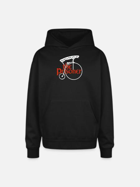 The Prisoner - Oversized Hooded Sweatshirt - black