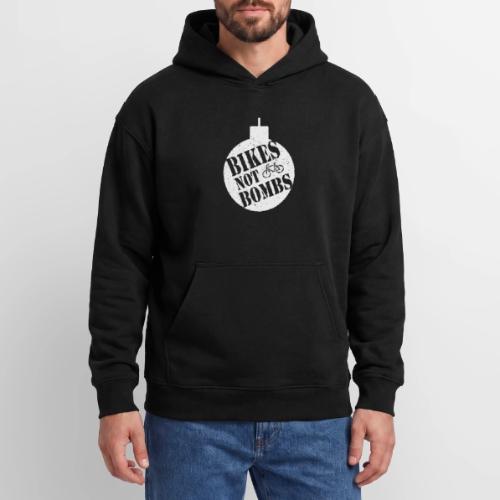 Bikes Not Bombs - Oversized Hooded Sweatshirt