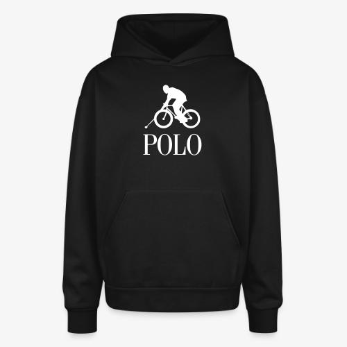 bike polo - Oversized Hooded Sweatshirt