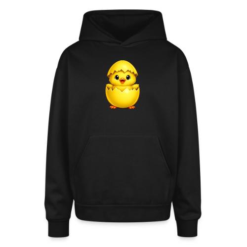 Easter Chick yellow - Oversized Hooded Sweatshirt