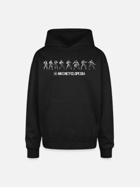 Evolution Sub Zero - Oversized Hooded Sweatshirt - black