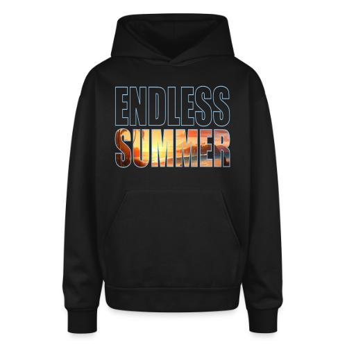 Golden Summer Vibes - Oversized Hooded Sweatshirt