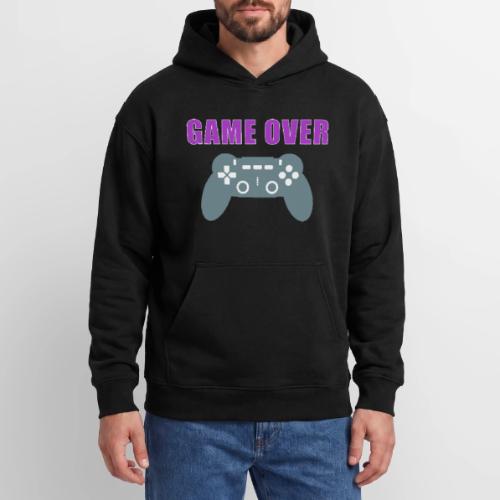 Game Over Gamer Controller Design - Oversized Hooded Sweatshirt