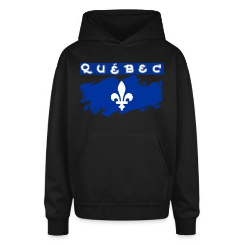 Québec la Belle province - Oversized Hooded Sweatshirt