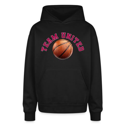 Team United Basketball Unity Design - Oversized Hooded Sweatshirt