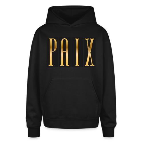 Golden Peace - Oversized Hooded Sweatshirt
